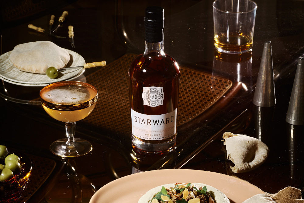 Starward Ginger Beer Cask Single Malt Whisky. Image: Supplied