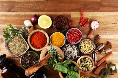 Spices and Herbs. Photographed by beats1. Image via Shutterstock