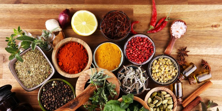 Spices and Herbs. Photographed by beats1. Image via Shutterstock