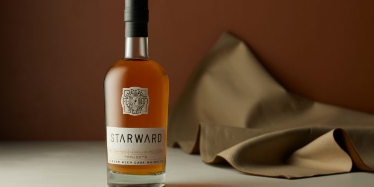 Starward Ginger Beer Cask Single Malt Whisky. Image: Supplied