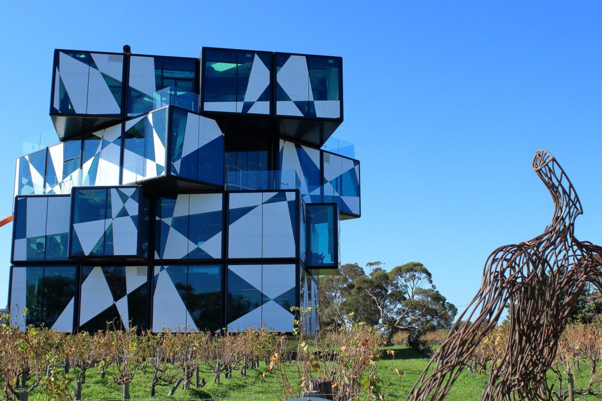 D'Arenberg Cube. Photographed by Mariangela Cruz. Image via Shutterstock