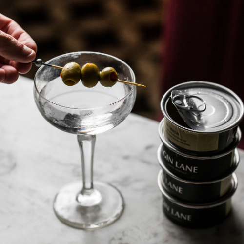 'Filthy Dirty' Canned Martini