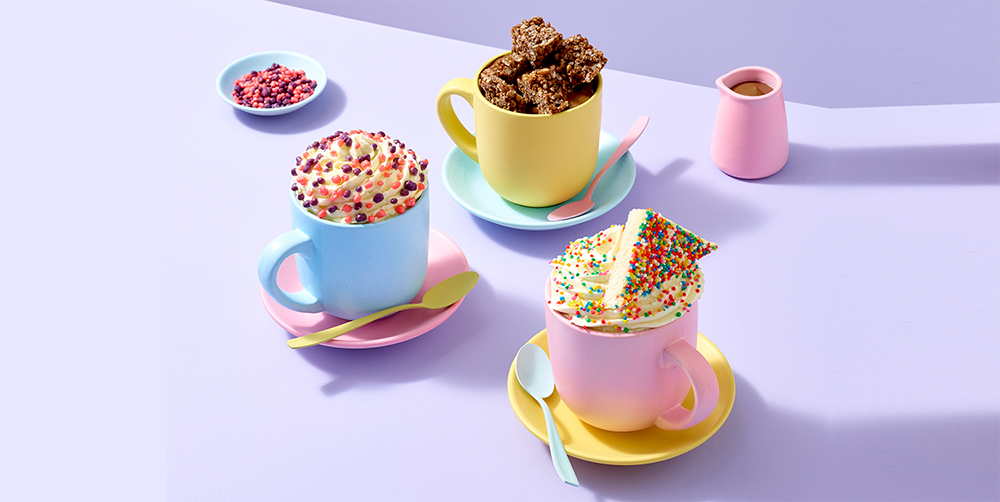 San Churro Fairy Bread, Chocolate Crackle and Nerds Hot Chocolate. Image supplied