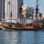 Boat on Darling Harbour.