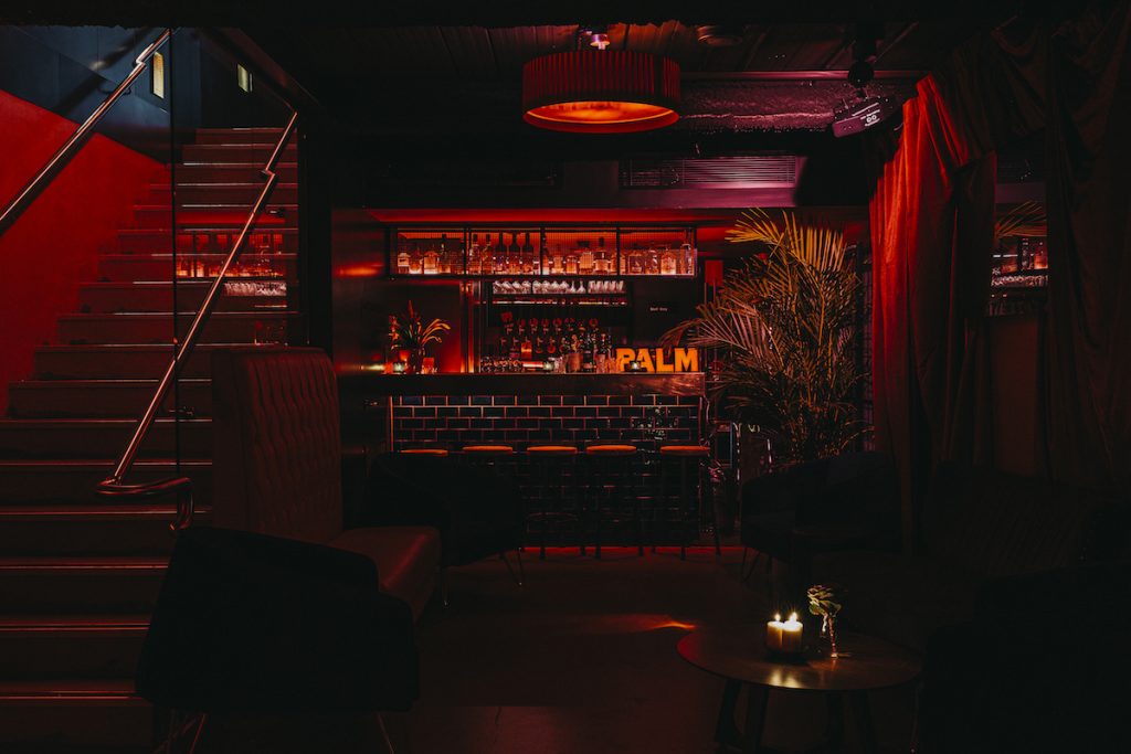 Bar in the Boom Boom Room at Mr Brownie. Image by Parker Blain, supplied.