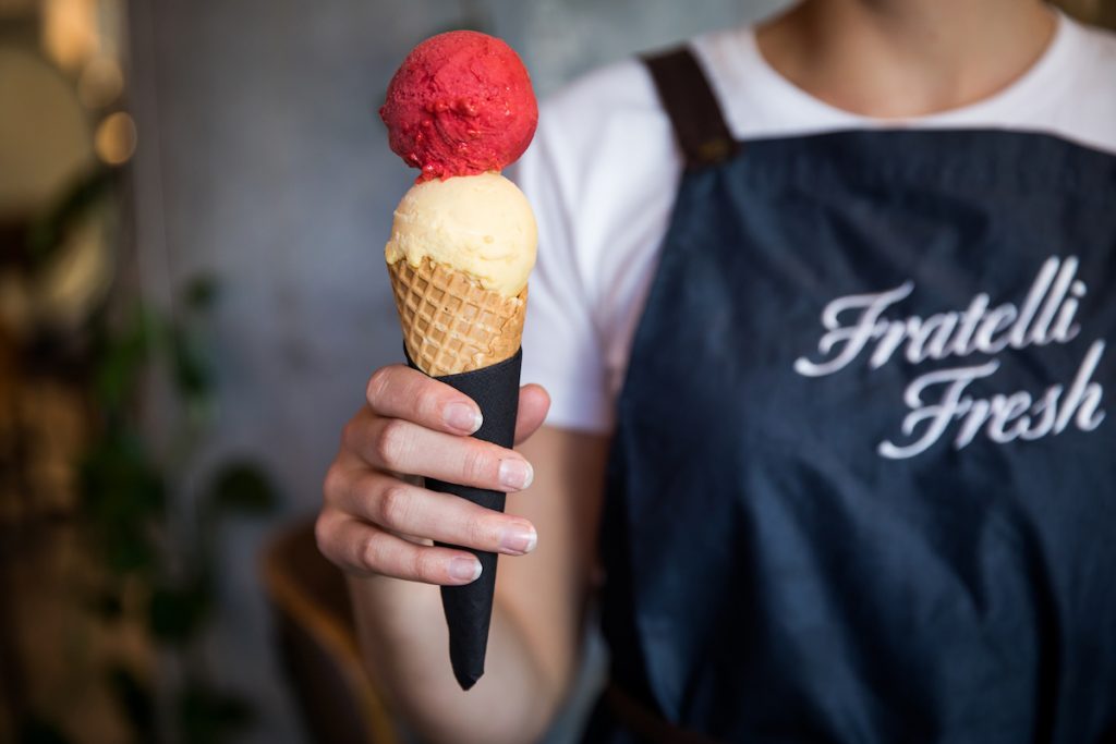 Fratelli Fresh Gelato. Image supplied.