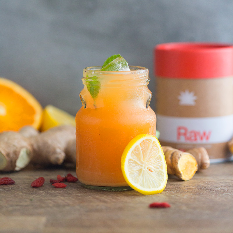 Immunity-Boosting Vitamin C Ginger Tonic