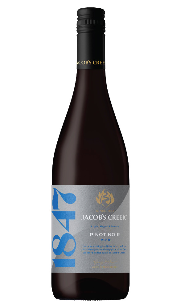 <strong>Jacob's Creek</strong><br />
1847 Pinot Noir