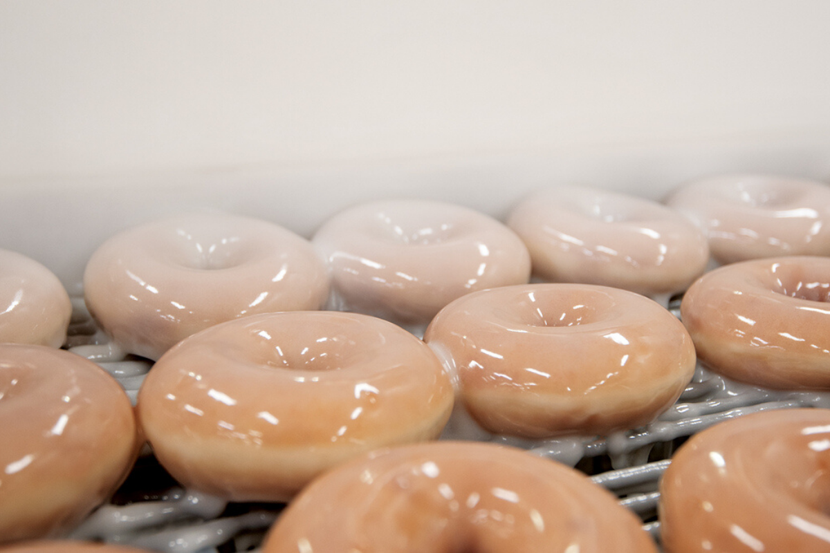 Krispy Kreme Australia Original Glaze Doughnuts. Image supplied
