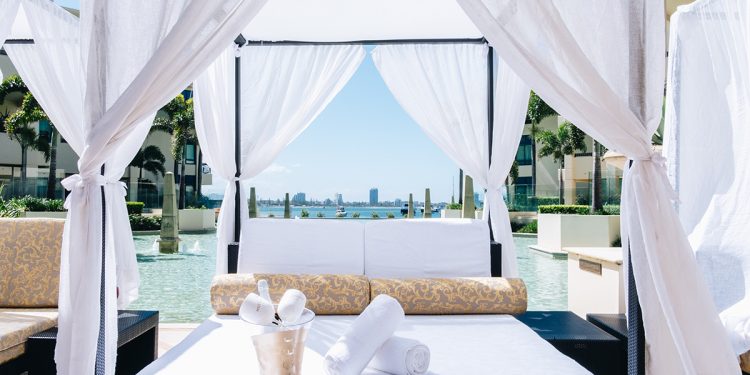 Palazzo Versace Gold Coast Lagoon Pool Cabana