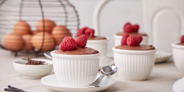 Peter Gilmore's Chocolate Mousse. Australian Eggs. Image supplied