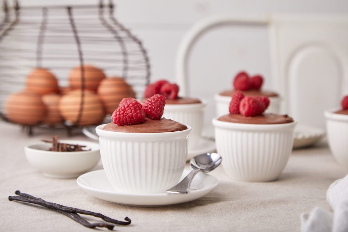 Peter Gilmore's Chocolate Mousse. Australian Eggs. Image supplied