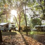 Cooinda Campground and Caravan Park. Image via Tourism Northern Territory supplied.