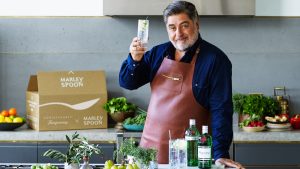 Matt Preston Tanqueray x Marley Spoon Winter Dinner Party Box. Image supplied.