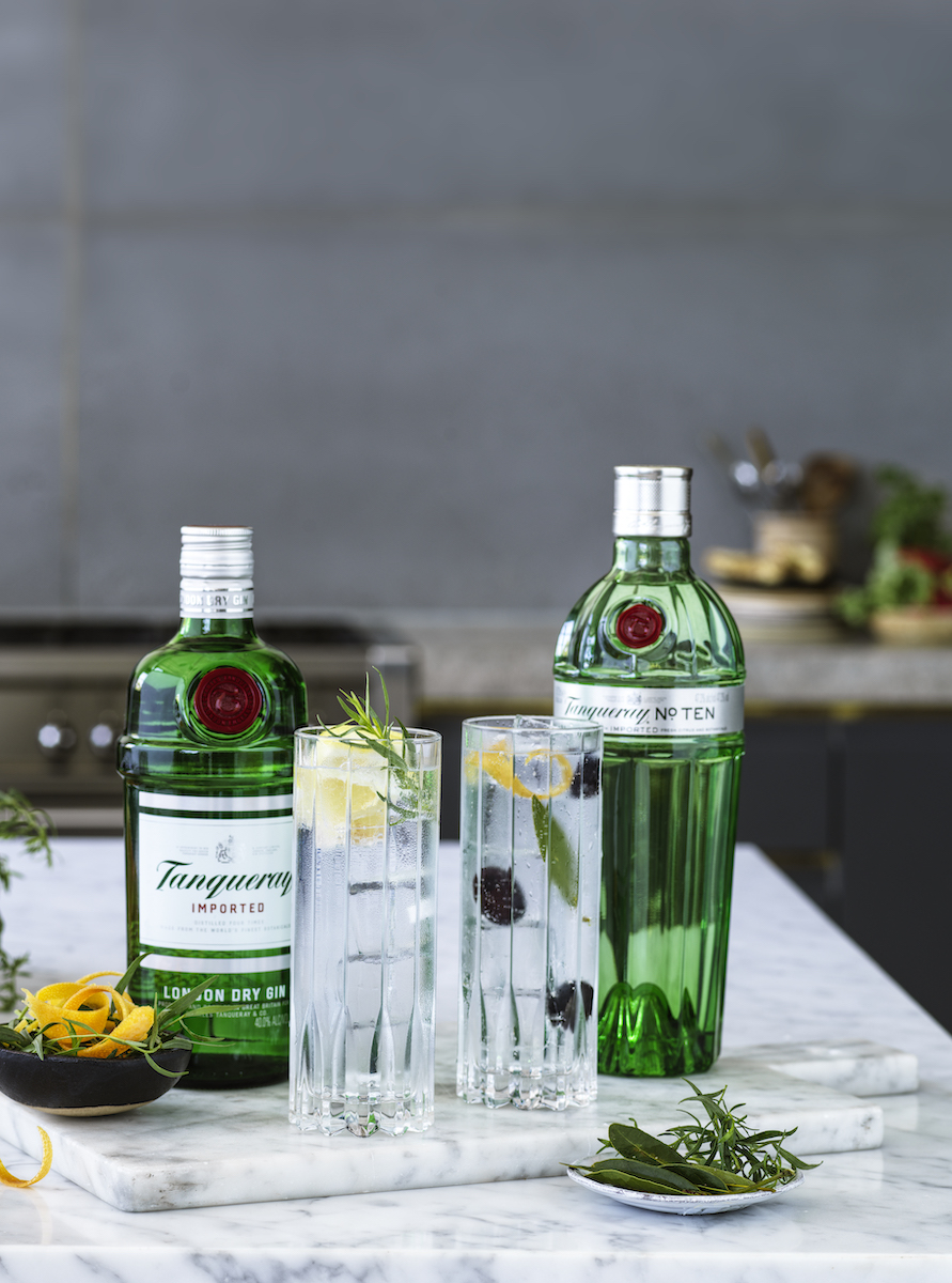 Matt Preston Tanqueray x Marley Spoon Winter Dinner Party Box. Tanqueray Coctktails. Image supplied.