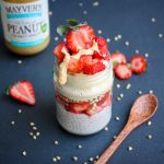 Mayver's Gluten-Free Peanut Butter and Coconut Chia Buckwheat Parfait Recipe. Image supplied