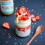 Mayver's Gluten-Free Peanut Butter and Coconut Chia Buckwheat Parfait Recipe. Image supplied