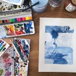 Ngaio Parr - Baby's First Colour Study. Bombay Sapphire Sip & Learn Stir Creativity. Image supplied