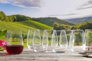 OTTO Stemless Wine Glasses. Image via templeandwebster.com.au