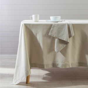 Pelham Natural Table Linen. Image via pillowtalk.com.au.