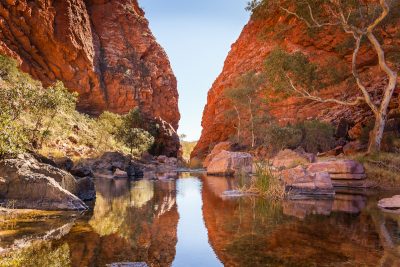 Simpsons Gap Alice Springs Northern Territory. Photographed by Maurizio De Mattei. Image via Shutterstock