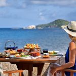 Six Senses Zil Pasyon Seychelles. Beach Breakfast. Image supplied