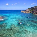 Six Senses Zil Pasyon Seychelles. Kayaking Anse Peniche. Image supplied