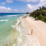 Six Senses Zil Pasyon Seychelles. Kayaking Anse Peniche. Image supplied.