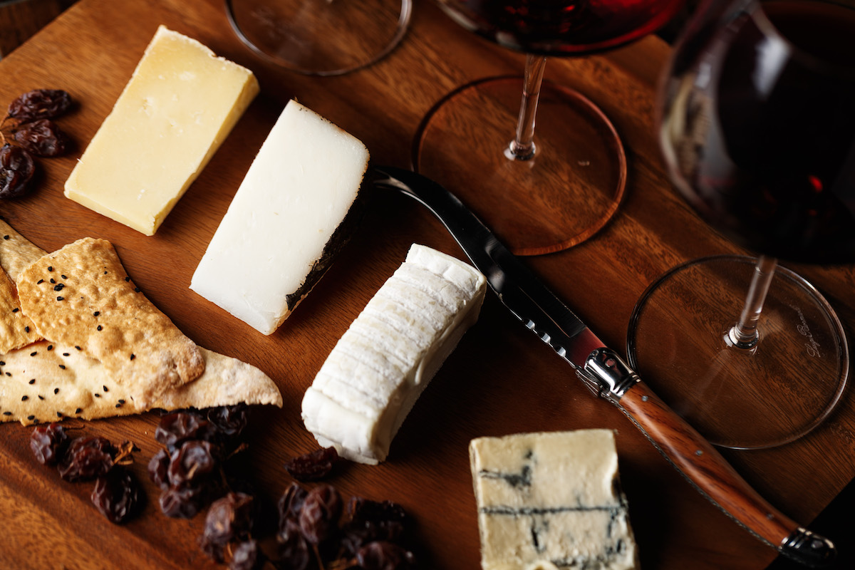 Cheese Degustation. Hendriks Cognac & Wine Crows Nest Sydney. Photographed by Steven Woodburn. Image supplied