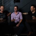 Edward Wright, James Knight and Jakob Overduin. Hendriks Cognac & Wine Crows Nest Sydney. Photographed by Steven Woodburn. Image supplied