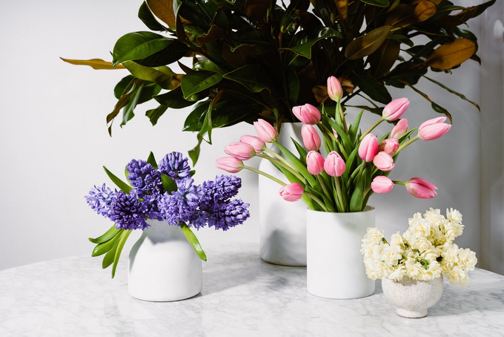 House Flowers, Positive Parcels by Tori Allen Events. Image supplied