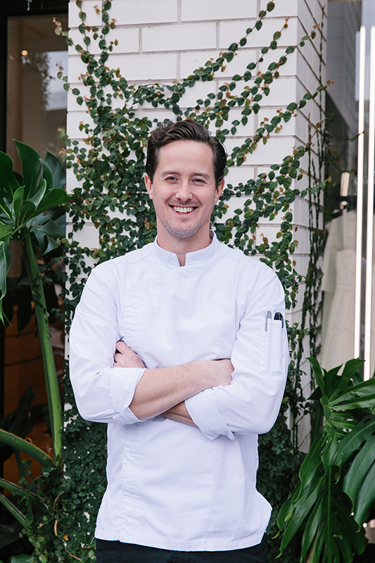 Head chef Andrew Gunn, Lobby Bar, Brisbane. Image supplied