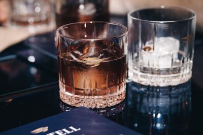 The Swift cocktail using Martell Blue Swift Image by James Adams. Image supplied.