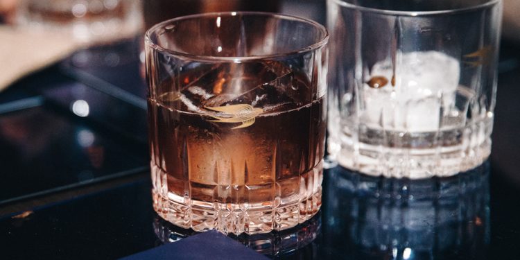 The Swift cocktail using Martell Blue Swift Image by James Adams. Image supplied.