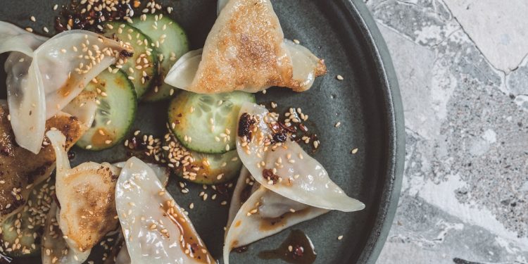 This is a Book About Dumplings by Brendan Pang. Shot by Thom. Image supplied