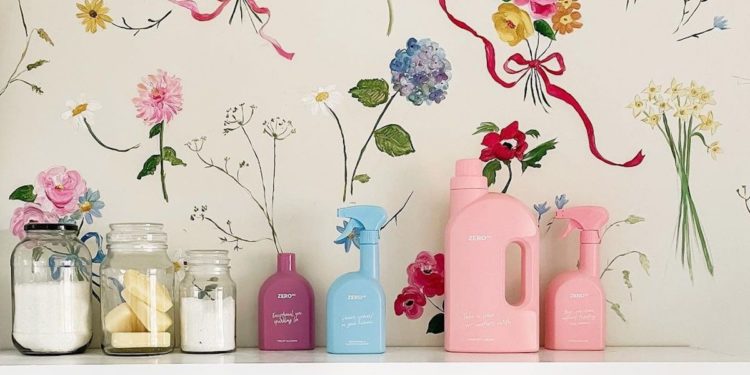 5 Best Australian Made Eco-Friendly Cleaning Products for Spring 2021. Zero Co. Image supplied.