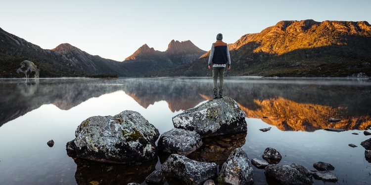 Cradle Mountain, Tasmania. Sourced from Tourism Australia, Photographed by Jason Charles Hill.