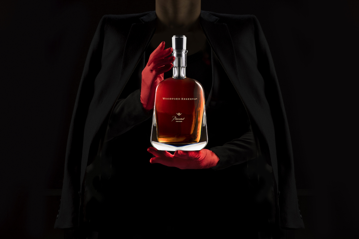 Limited-Edition Woodford Reserve Baccarat Edition Whiskey. Image supplied.