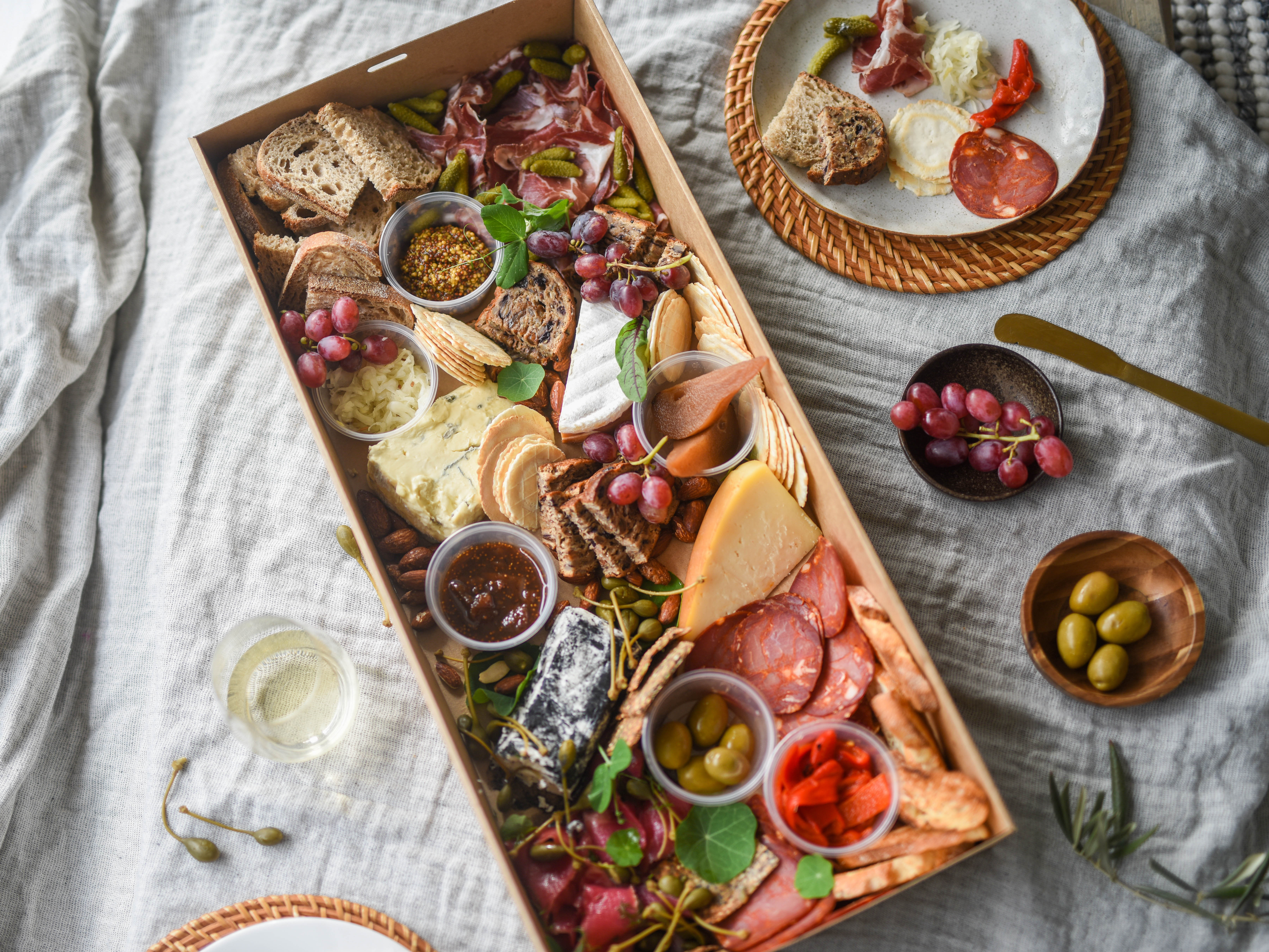 Tasting Board. Image by Lisa Holmen via Shutterstock.
