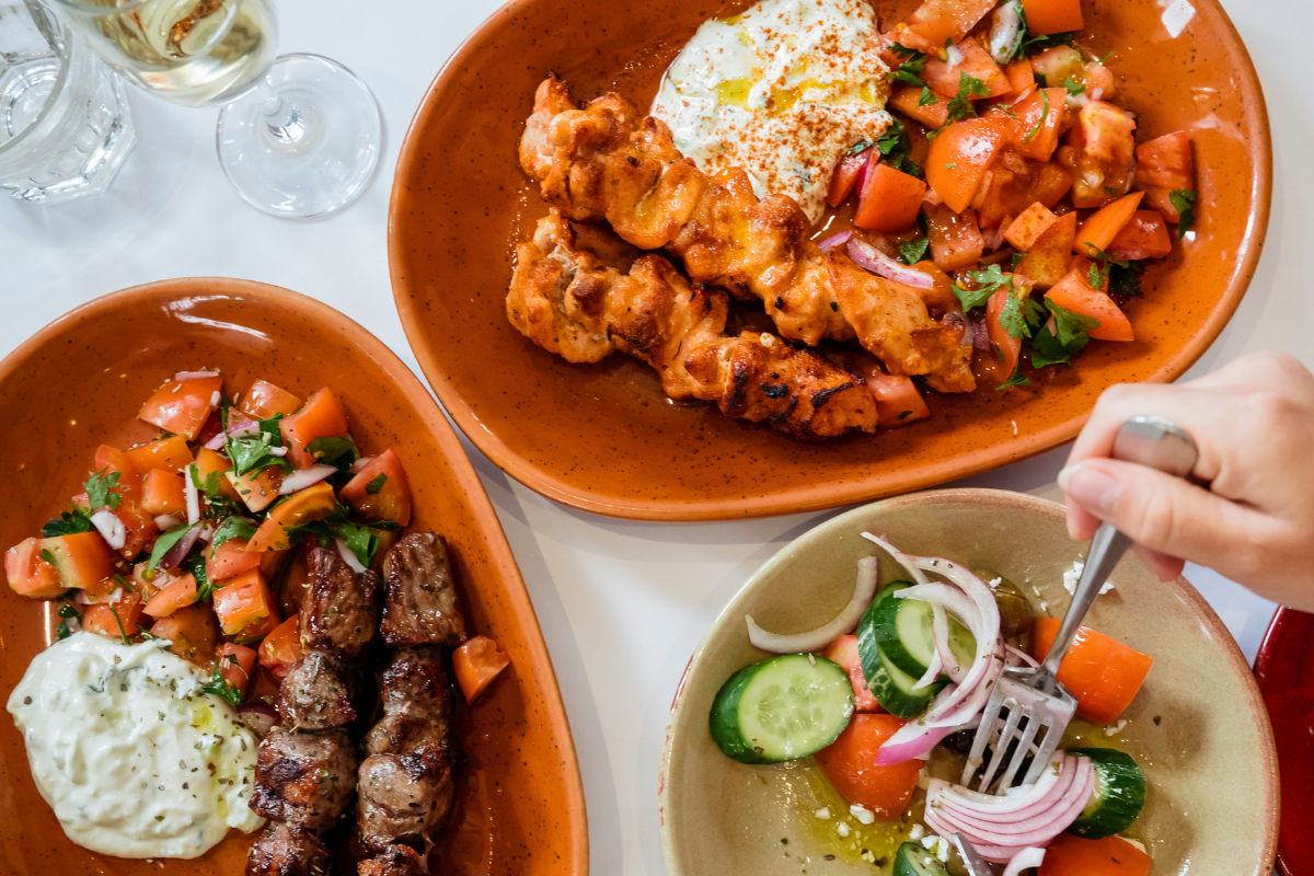 The 8 Best Greek Restaurants and Cafes in Sydney 2023. Kouzina Greco, Parramatta. Photographed by Daniel Boud. Image via Destination NSW.