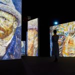 Van Gogh Alive Sydney. Vincent Van Gogh Self Portrait. Image supplied