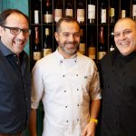 VANTO Restaurant owners; from left to right: Santino Agrillo, Fillipo Perra and Luigi Peluso. Photographed by Yasmin Mund. Image: Supplied