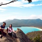 Wineglass Bay, Tasmania. Sourced from Tourism Australia, Photographed by Hugh Stewart.