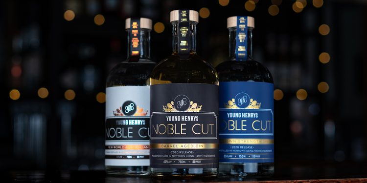 Young Henry's Noble Cut Gin. Image supplied.