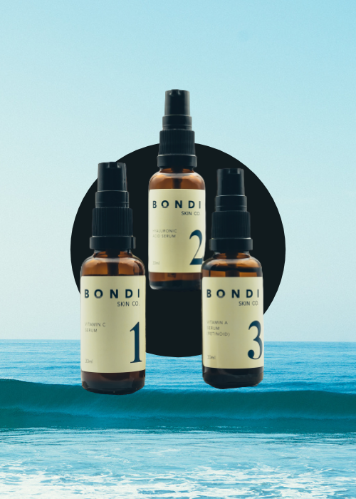 <strong>Bondi Skin Co.</strong><br />
<strong>$119.95 Men's Essential Anti-Aging Kit</strong>