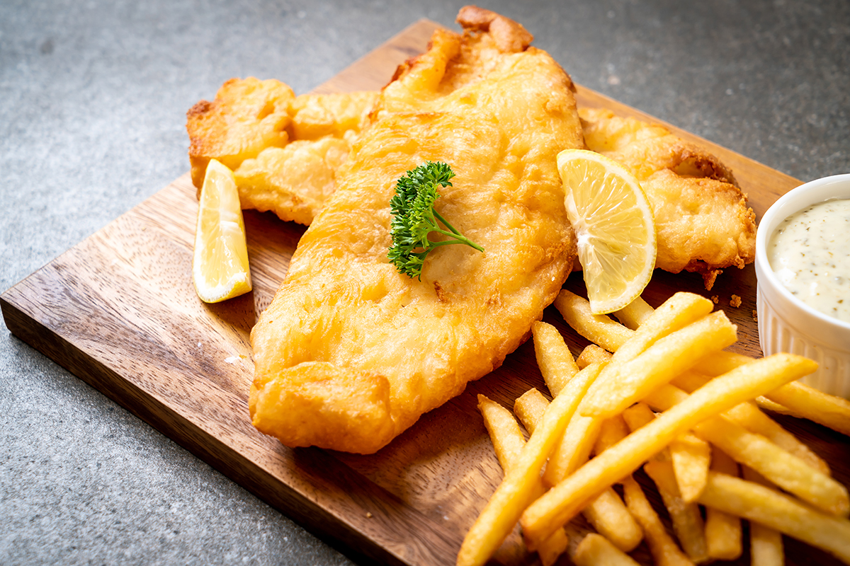 Beer Battered Fish. Image Sourced From Shutterstock, Photographed by gowithstock.
