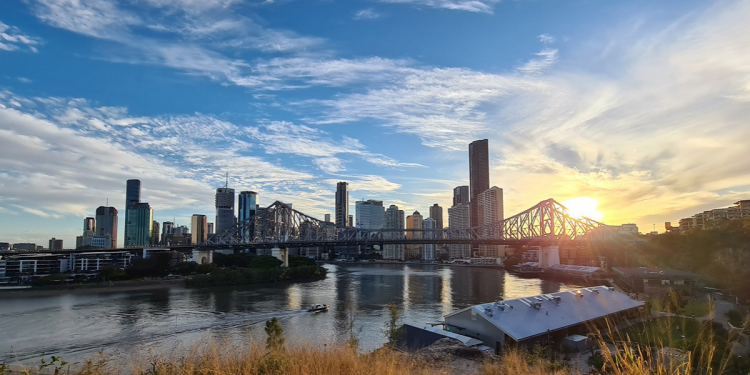 Brisbane City Sunset. Photographed by Bhavesh Patel. Image via Unsplash