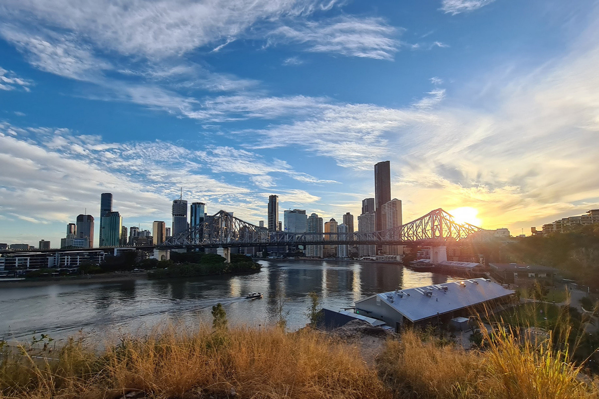 Brisbane City Sunset. Photographed by Bhavesh Patel. Image via Unsplash