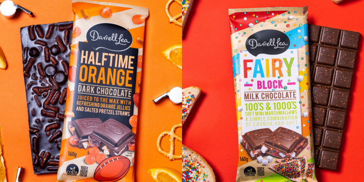 Darrell Lea new Aussie Summer Party Range. Image supplied.