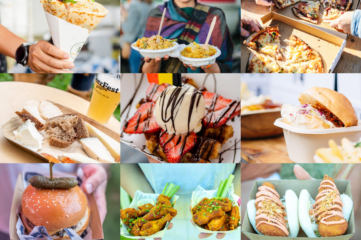 Fremantle BeerFest food. Image supplied